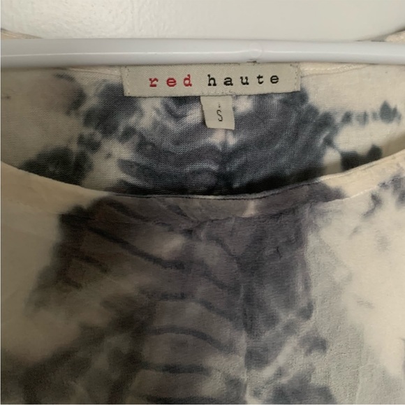 Anthropologie 100% Silk Tie Dye Airy Blouse - Picture 8 of 11